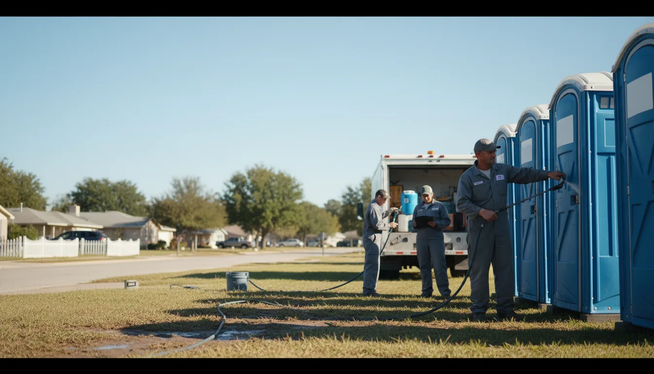 Long-Term Portable Toilet Rental in Derwent, OH near me